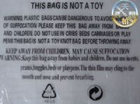 suffocation warning bags
