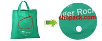 non woven bag with push studs closure