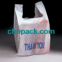 t-shirt-bag05HDPE vest bag with thank you letters