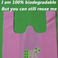 nonwoven-vest-bag03Biodegradable bag