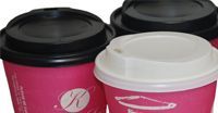 a series of plastic covers(plastic lids)