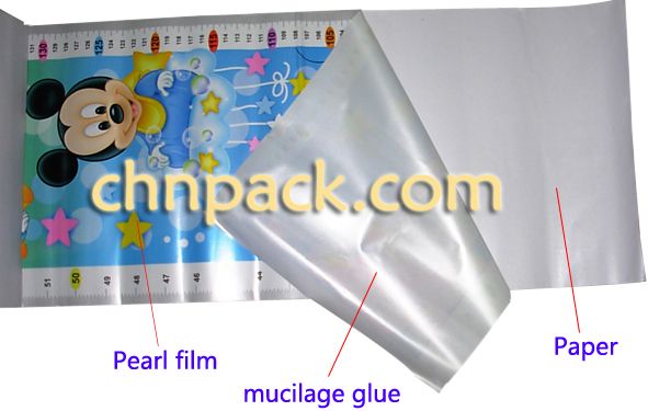 material of growth chart