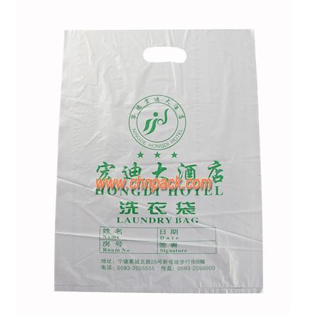 die cut handle bag
