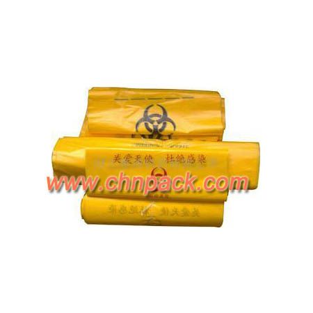 medical waste bag on roll