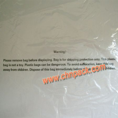 suffocation warning bags