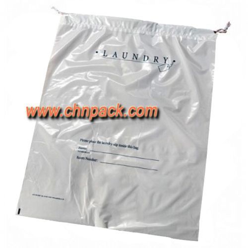 Source HDPE LDPE Waterproof Clear Plastic Laundry Bags For Travel Hotel Laundry  Bag Washing Machine Service Plastic Bag on m.