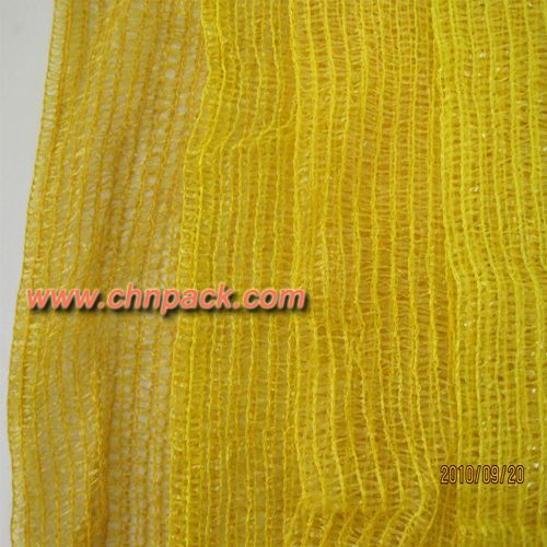 yellow mesh bag