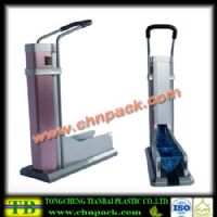shoe-cover-dispenser04new automatic shoe cover dispenser with handrial